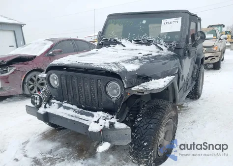 2002 Jeep Wrangler Sport из США, поврежденный, VIN 1J4FA49S02P704819